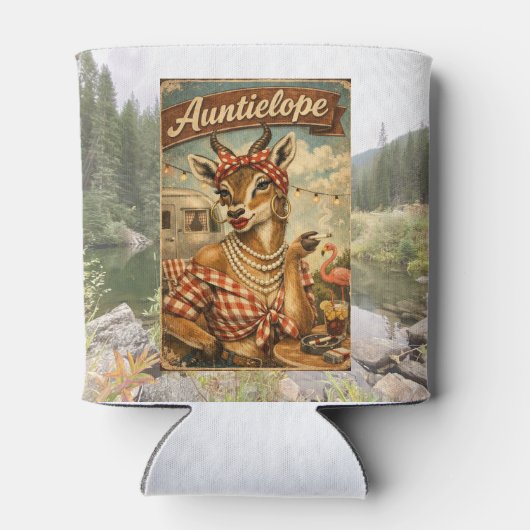 Auntielope Can Cooler (Achterkant)