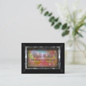 Auntielosa Elegant Professional Visitekaartje (Staand voorkant)