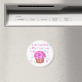 Auntie's Cupcake Magneet (Insitu (Vaatwasser))