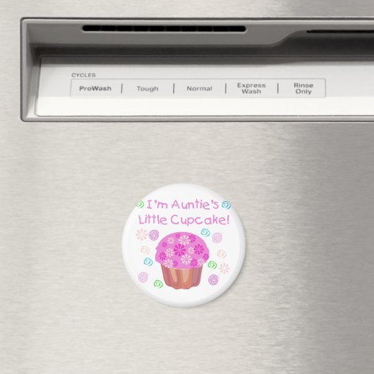 Auntie's Cupcake Magneet (Insitu (Vaatwasser))
