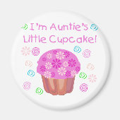 Auntie's Cupcake Magneet (Voorkant)