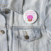 Auntie's Cupcake Ronde Button 5,7 Cm (In situ)