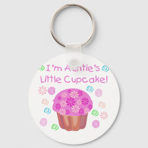Auntie's Cupcake Sleutelhanger