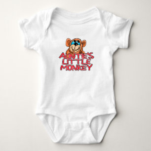 Auntie's kleine aap romper
