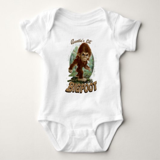 Auntie's Kleine Bigfoot Romper (Voorkant)