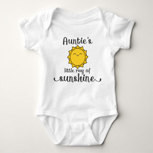 Auntie's kleine zonnestraal romper (Voorkant)