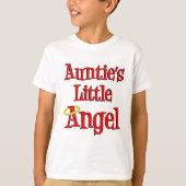 Auntie's Little Angel T-shirt (Voorkant)