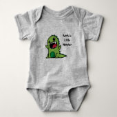 Auntie's Little Monster Baby Vest Romper (Voorkant)
