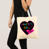 Aunties Meisje shirten, mokken, petten en nog veel Tote Bag (Voorkant (product))