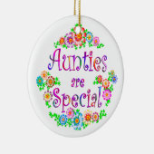 AUNTIES zijn speciaal Keramisch Ornament (Rechts)