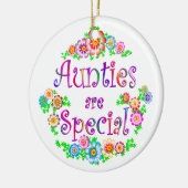 AUNTIES zijn speciaal Keramisch Ornament (Links)
