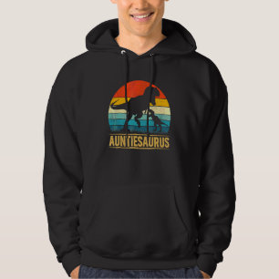 Auntiesaurus Rex Dinosaur Auntie Moederdag Hoodie