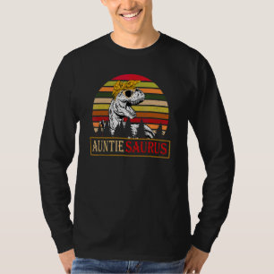Auntiesaurus rex dinosaurus tante saurus familie m t-shirt