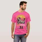 Auntiesaurus T Rex T-shirt Dinosaurus Tante Saurus (Voorkant volledig)