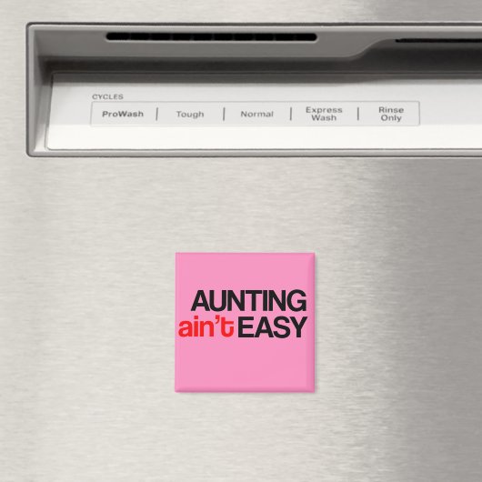 Aunting Ain niet Easy Magnet (Insitu (Vaatwasser))