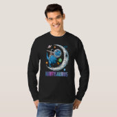 Auntisaurus Riding Dinosaurus Rex Moeder D T-shirt (Voorkant volledig)
