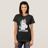 Aunts, funny unicorn, aunt family, aunt t-shirt (Voorkant volledig)