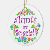 AUNTS zijn speciaal Keramisch Ornament (Links)