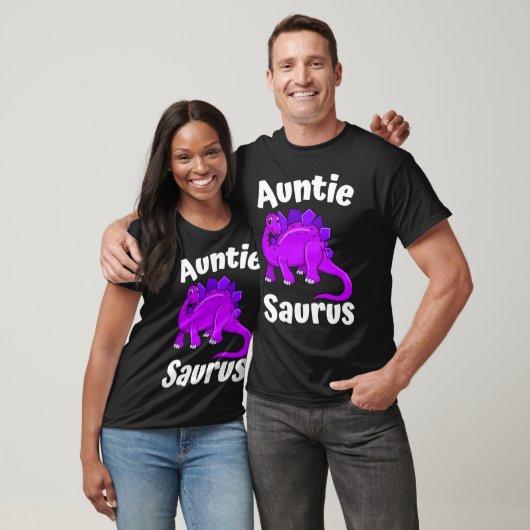 Auntsaurus Aunt Dinosaur  Dino T-shirt (Unisex)