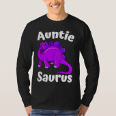 Auntsaurus Aunt Dinosaur  Dino T-shirt (Voorkant)