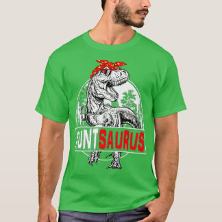 Auntsaurus T rex Dinosaur tante Saurus Family Matc T-shirt
