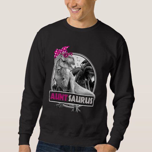 Auntsaurus t rex dinosaur tante Saurus Trui (Voorkant)