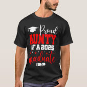Aunty Senior 2025 Trotse Aunty van een klasse van  T-shirt (Voorkant)
