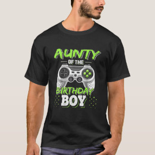 Aunty's die op de dag van de geboorte videospellet t-shirt
