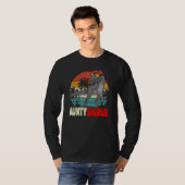 Auntysaurus Rex Dinosaur Aunty Saurus T-shirt (Voorkant volledig)