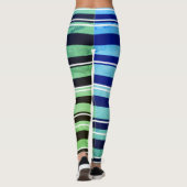 Auqa Stripes Leggings (Achterkant)
