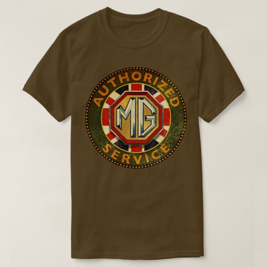 Auquized Service MG T-shirt (Design voorkant)