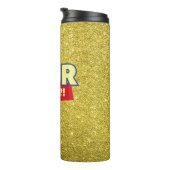 Aur Chai? Funny Desi Indian Cold, Hot Drink Thermosbeker (Geroteerd rechts)