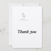 Aura11 gelooft in je vibes bedankkaart (Achterkant)