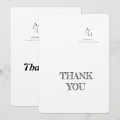 Aura11 gelooft in je vibes bedankkaart (Voorkant / Achterkant)