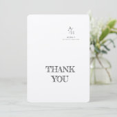 Aura11 gelooft in je vibes bedankkaart (Staand voorkant)