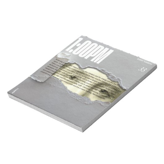 Aura11 gelooft in je vibes notitieblokken (Linkerzijde)