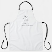 Aura11 gelooft in je vibes schort (Voorkant)