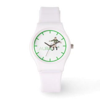 AURA11 Luxury Minimalist White Watch Horloge