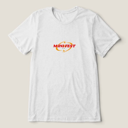 Aura11 Manifest T-shirt (Design voorkant)