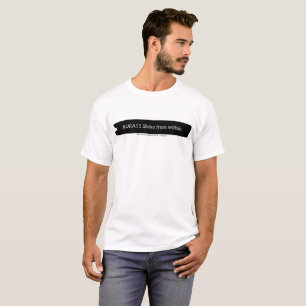 Aura11 Shine van binnenuit T-shirt