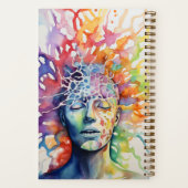 Aura Aangepaste naam Notitieboek (Achterkant)