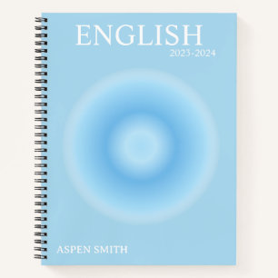 Aura Aesthetisch Notitieboek