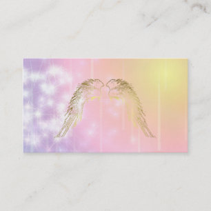 Aura Angel Wings Psychic Chakra Visitekaartjes