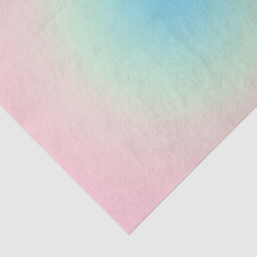 Aura Blue Pink gradient Ombre Tissuepapier (Detail)