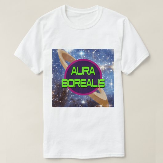 Aura Borealis TV Show Radio Show T-shirt (Design voorkant)