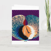 Aura Cleaning Circles - Vrolijk kerstfeest Feestdagen Kaart (Achterkant)