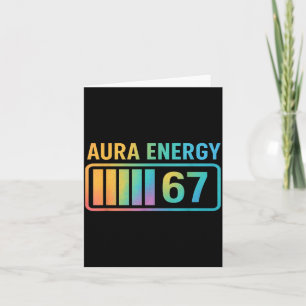 Aura Energie 67 Gen Alpha 6 7 Meme Oneindige Rizz  Kaart