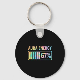 Aura Energie 67 Grappige Zes Zeven Meme Gen Alpha Sleutelhanger