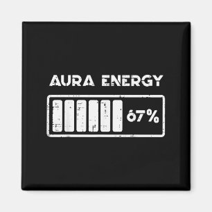 Aura Energie 67 Procent Grappig Nummer 6 7 Meme Vr Magneet