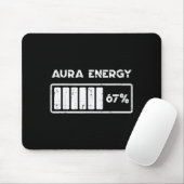 Aura Energie 67 Procent Grappig Nummer 6 7 Meme Vr Muismat (Met muis)
